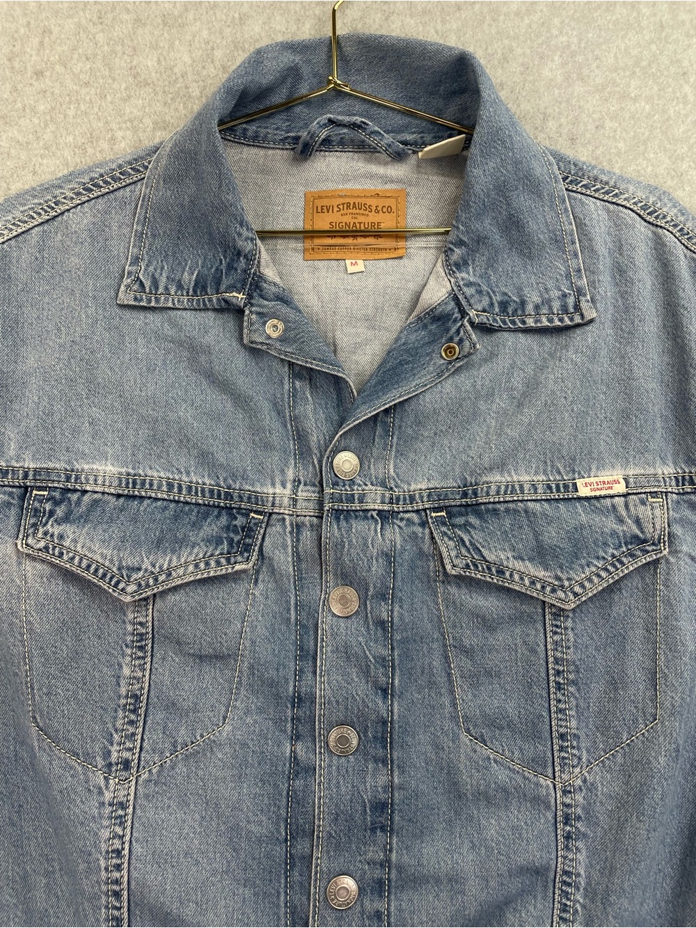 Signature by Levi Strauss Way Out West Trucker Jacket